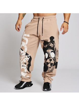 Evolution Body Ανδρικό Παντελόνι Φόρμας Μπεζ 2598