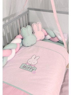 Miffy Des 67 Σετ Κούνιας Pink 3τμχ