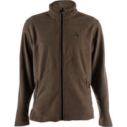 Apu Eiger Ανδρική Ζακέτα Fleece με Φερμουάρ Χακί 80525