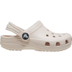 Crocs Classic Clog Παιδικά Παπούτσια Θαλάσσης Ανατομικά Μπεζ Ροζ 206990-6UR