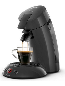 Senseo Original Eco HD6552/32 Καφετιέρα Espresso για Kάψουλες Senseo 1bar