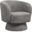 HomeMarkt Πολυθρόνα Περιστρεφόμενη Γκρι Karlen HM9592.01