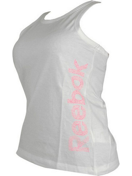 Reebok Παιδικό T-Shirt Αμάνικο Λευκό Z27034