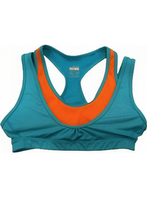Nike Yoga Αθλητικό Μπουστάκι με Μέτρια Στήριξη Πετρόλ 337867