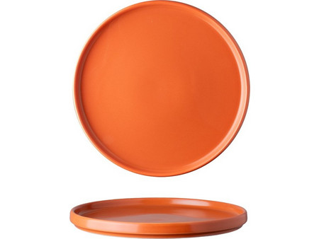 Lukanda Πιάτα Ρηχά Πορσελάνης Nature 22cm 6τμχ NAT2-VN-22