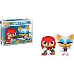 Funko Pop! Games Knuckles & Rouge 2-Pack Sonic The Hedgehog Special Edition