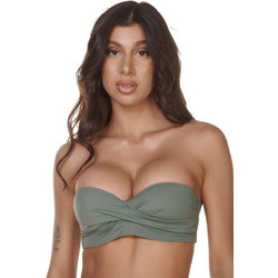 Bluepoint Bikini Top Strapless με Ενίσχυση Χακί 24066093D-15