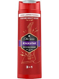 Old Spice Rockstar Ανδρικό Αφρόλουτρο σε Gel 400ml