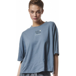 Body Action Γυναικείο Αθλητικό T-Shirt Μπλε 051426