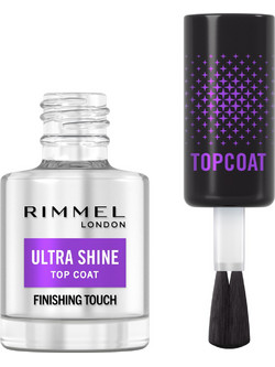 Rimmel Ultra Shine Top Coat Gloss Quick Dry 12ml