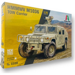 Italeri HMMWV M1036 Tow Carrier Συναρμολογούμενο Πλαστικό Μοντέλο Αυτοκίνητου 1:35
