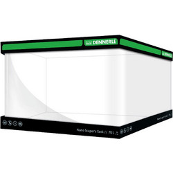 Dennerle Nano Scaper's Tank Ενυδρείο Ψαριών 70lt Μαύρο Διαφανές