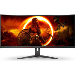 AOC CU34G2XE Ultrawide VA HDR Curved Gaming Monitor 34" 3440x1440 QHD 144Hz 4ms