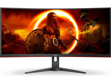 AOC CU34G2XE Ultrawide VA HDR Curved Gaming Monitor 34" 3440x1440 QHD 144Hz 4ms