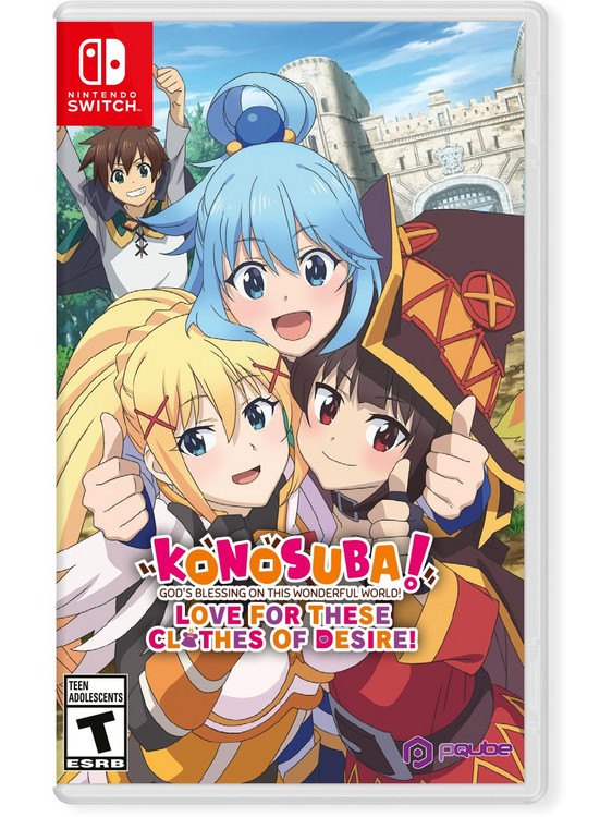 Konosuba God's Blessing On This Wonderful World Love For These Clothes Of Desire Nintendo Switch