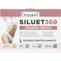 Drasanvi Siluet 360 Θερμογεννετικός Λιποδιαλύτης με Πράσινο Τσάι 825mg 120 Κάψουλες