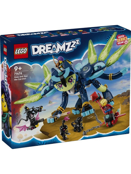 Lego DreamZzz Zoey & Zian The Cat-Owl για 9+ Ετών 71476