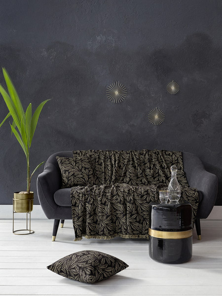 Nima Ριχτάρι Τετραθέσιου Καναπέ 180x350 Woods Black