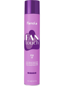 Fanola Fantouch Fix It Extra Strong Λακ Μαλλιών Πολύ Δυνατό Κράτημα 500ml