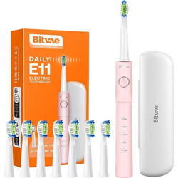 Bitvae Sonic BV E11 Pink Ηλεκτρική Οδοντόβουρτσα με Χρονομετρητή & Θήκη Ταξιδίου