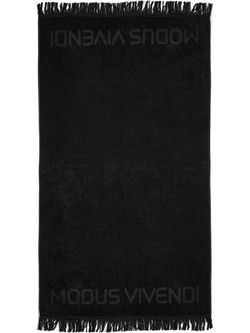 Modus Vivendi HS2111 Πετσέτα Θαλάσσης Μαύρη 100x180cm