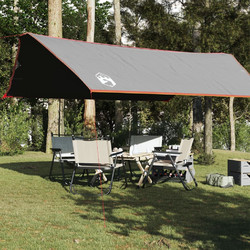 vidaXL Σκίαστρο Παραλίας Γκρι 500x294cm 94672