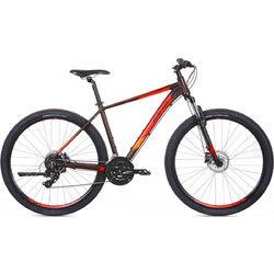 Ideal Strobe 2024 Mountain Bike 29" Αλουμινίου με 16 Ταχύτητες και Δισκόφρενα Μαύρο Κόκκινο
