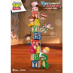 Beast Kingdom Disney Toy Story Mini Egg Brick Series 8-Pack 7cm