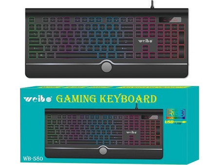 Weibo WB-580 Black Πληκτρολόγιο