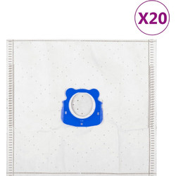 VidaXL 30246 Σακούλες Σκούπας 20τμχ Συμβατές με Σκούπα Rowenta