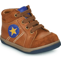 GBB Gaston Παιδικά Sneakers Μποτάκια Καφέ AG159-14