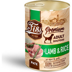 FISI Premium Adult Pate with Lamb & Rice 400gr