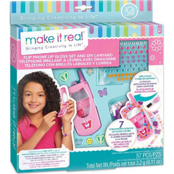 Make It Real Beauty Flip Phone Lip Gloss Set