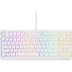 Genesis Thor 230 Μηχανικό Gaming Πληκτρολόγιο TenKeyLess με Outemu Brown Διακόπτες RGB White