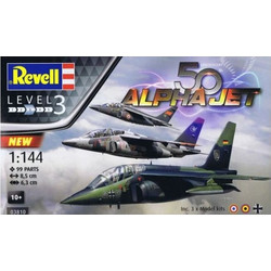 Revell 50th Anniversary Alpha Jet Συναρμολογούμενο Πλαστικό Μοντέλο Αεροπλάνου 1:144