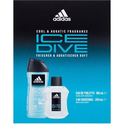 Adidas Ice Dive Eau de Toilette 100ml + Shower Gel 250ml