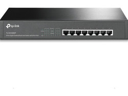 TP-Link TL-SG1008MP V4 Unmanaged L2 Switch με 8 Θύρες Ethernet 1Gbps