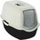 Rotho My Pet Bailey Τουαλέτα Γάτας Κλειστή Λευκή Μαύρη Μ56xΠ40xΥ39cm
