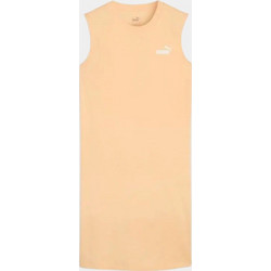 Puma ESS+ Mini Καλοκαιρινό Αθλητικό Φόρεμα Σομόν 678743-45