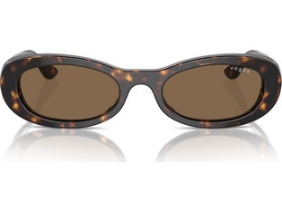 Vogue VO5582S W65673 Γυναικεία Γυαλιά Ηλίου Οβάλ Κοκάλινα Ταρταρούγα με Καφέ Polarized Φακό
