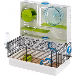 Ferplast Olimpia Κλουβί για Χάμστερ Λευκό 46x29.5x54cm