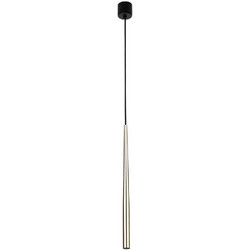 TK Lighting Κρεμαστό Φωτιστικό Οροφής Μονόφωτο Μαύρο 10116