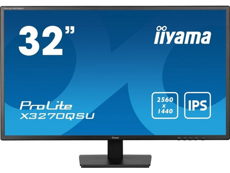 iiyama ProLite X3270QSU-B1 IPS Gaming Monitor 31.5" 2560x1440 QHD 100Hz 3ms