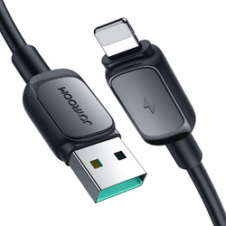 Joyroom S-AL012A14 USB-A to Lightning Cable 2m Black 6956116748289