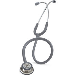 3M Littmann Classic III Παιδιατρικό Καρδιολογικό Στηθοσκόπιο Non Chill με Διπλό Κώδωνα Grey 5621