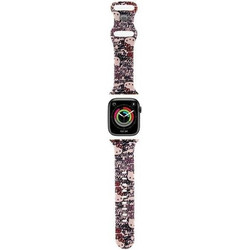 Hello Kitty Graffiti Tags Λουράκι Σιλικόνης Pink (Apple Watch 38 / 40 / 41mm)