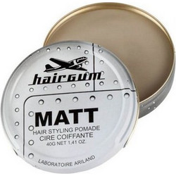 Hairgum Pomade Μαλλιών Matte Δυνατό Κράτημα 40ml