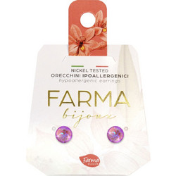 Farma Bijoux Xirius Γυναικεία Σκουλαρίκια Καρφωτά 65C112D