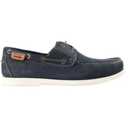 Wrangler Baltic Ανδρικά Μοκασίνια Boat Shoes Καστόρινα Navy Μπλε 20241022-29Y