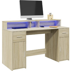vidaXL Γραφείο Ξύλινο 140x55x91cm 3309422